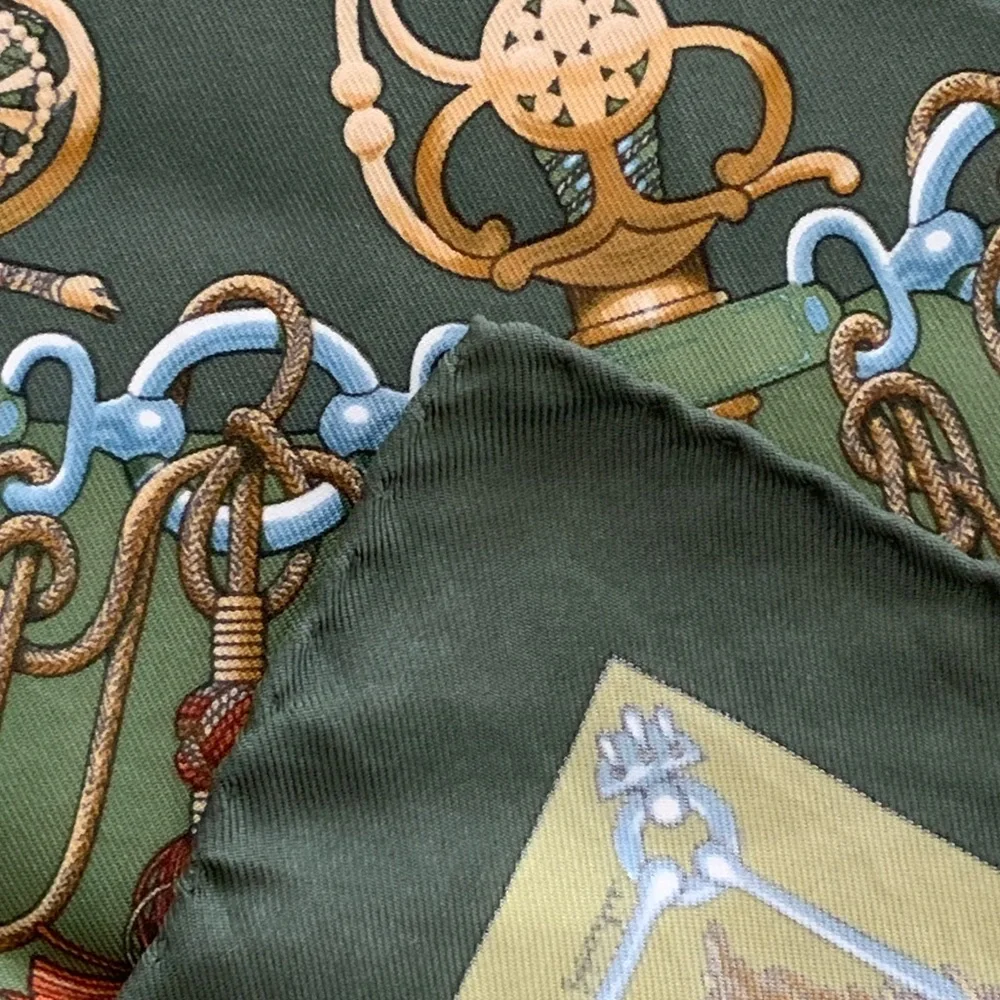 Hermès Cliquetis silk scarf - Picture 9 of 10